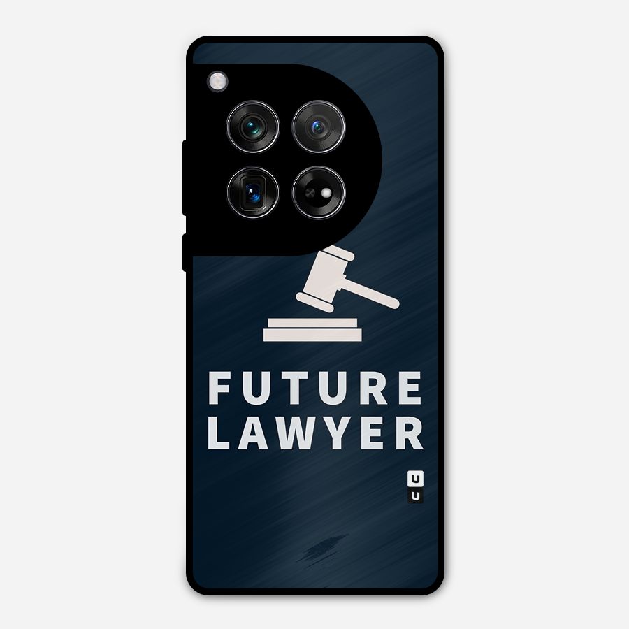 Future Lawyer Metal Back Case for OnePlus 12