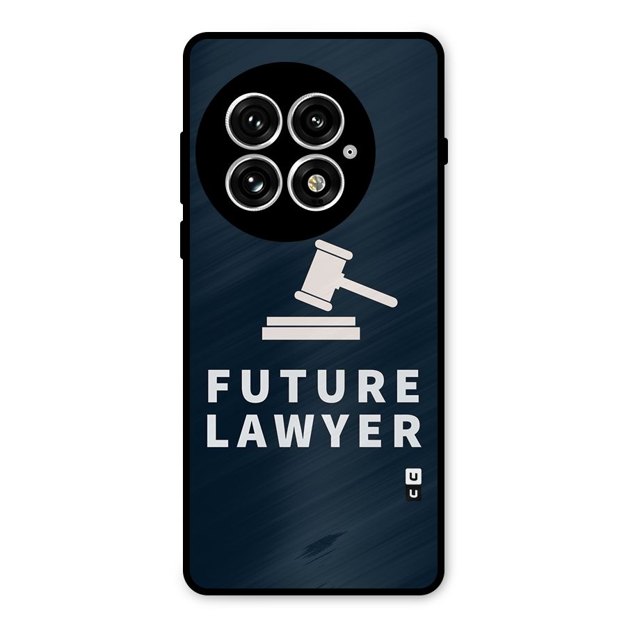 Future Lawyer Metal Back Case for OnePlus 13