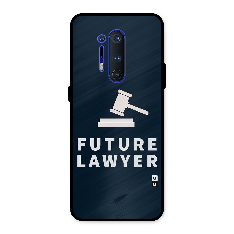 Future Lawyer Metal Back Case for OnePlus 8 Pro