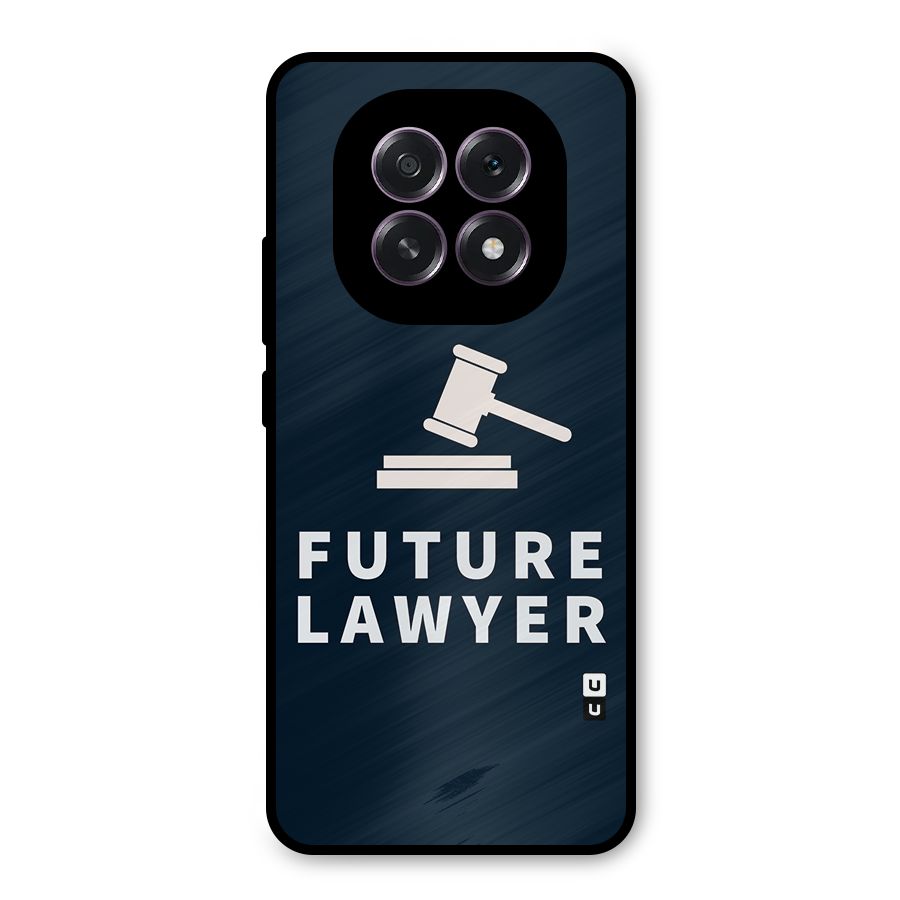 Future Lawyer Metal Back Case for Oppo F29