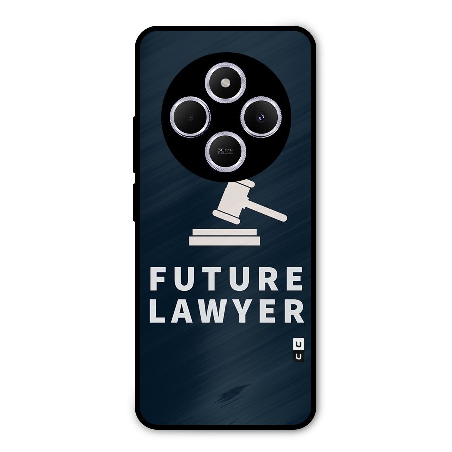 Future Lawyer Metal Back Case for Poco M7