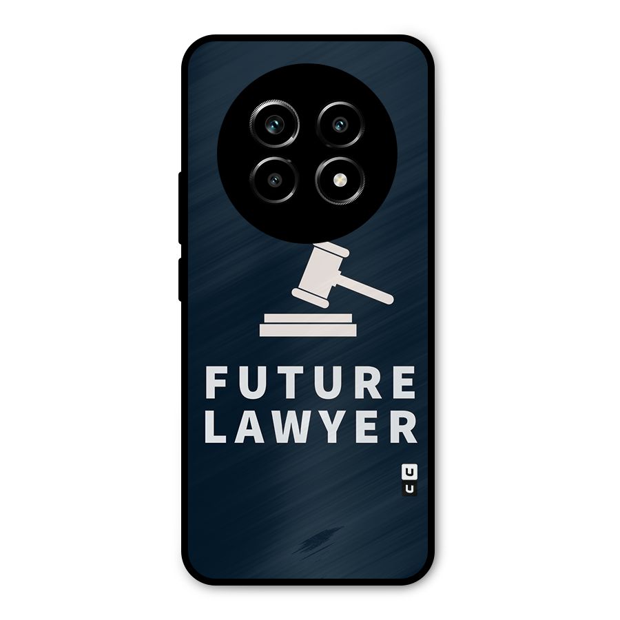 Future Lawyer Metal Back Case for Realme 13 Pro