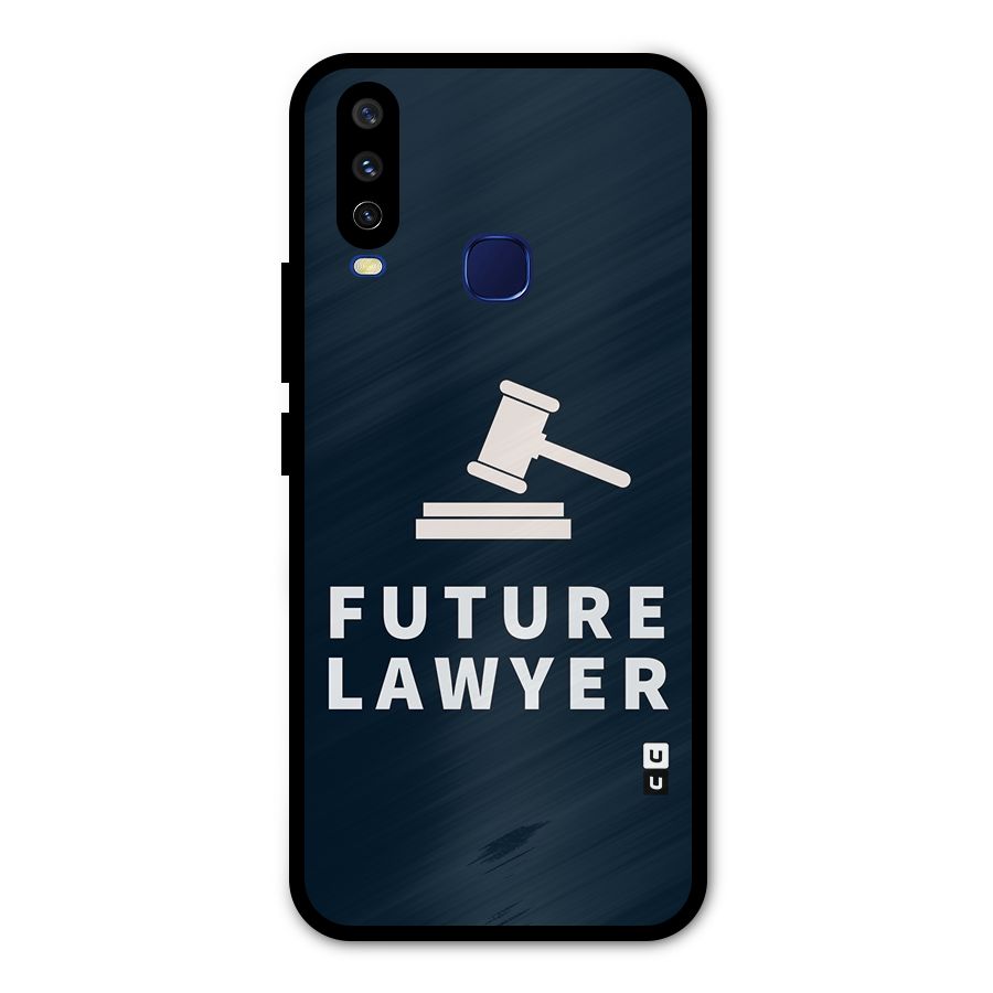 Future Lawyer Metal Back Case for Vivo V17