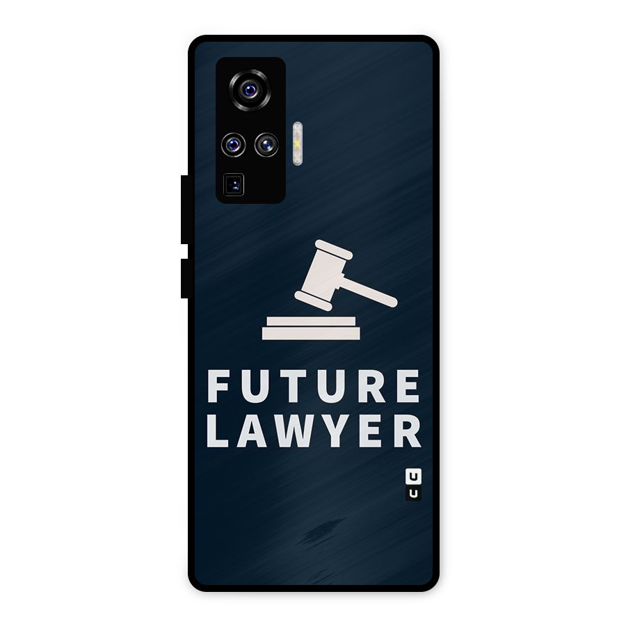 Future Lawyer Metal Back Case for Vivo X50 Pro