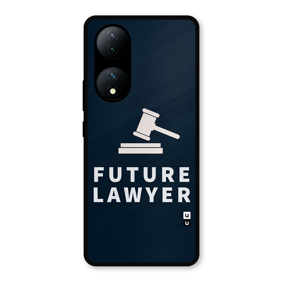 Future Lawyer Metal Back Case for Vivo Y100