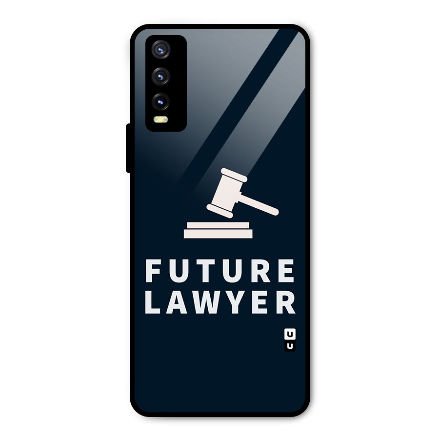 Future Lawyer Metal Back Case for Vivo Y20