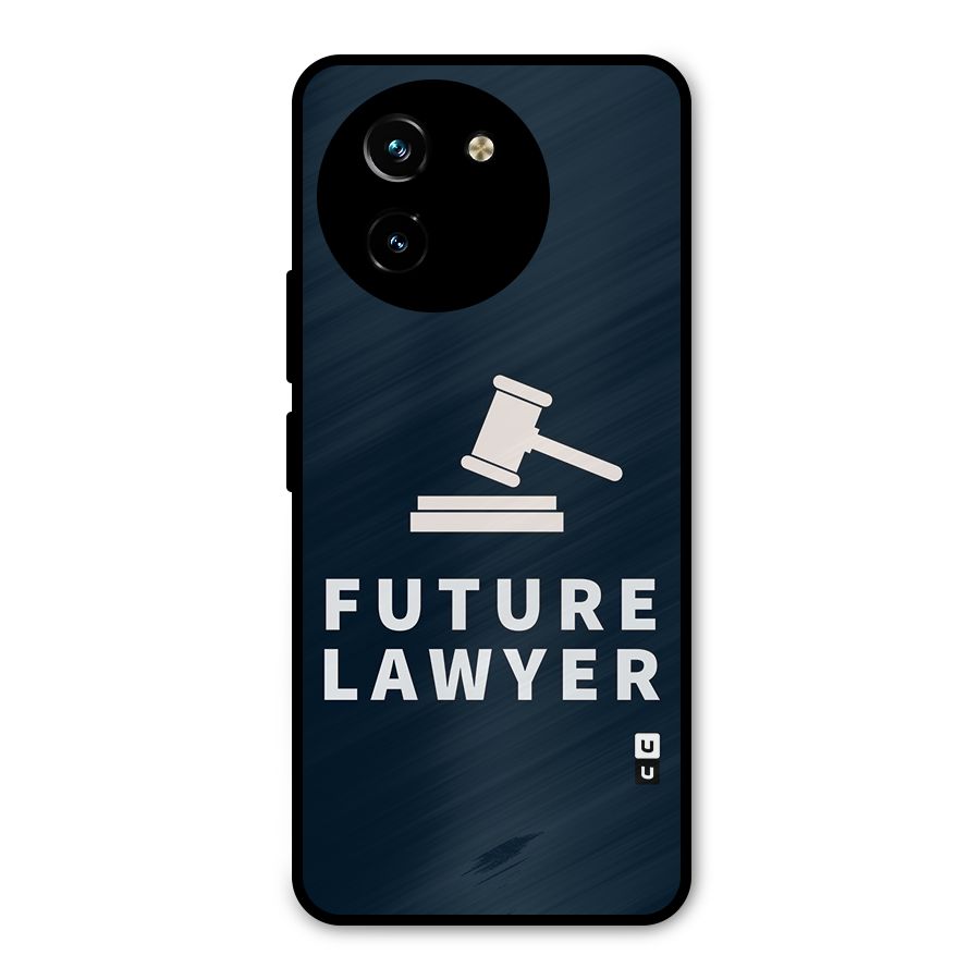 Future Lawyer Metal Back Case for Vivo Y200i