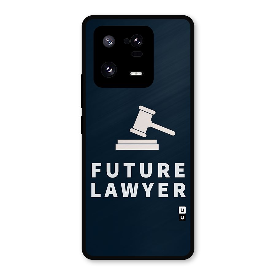 Future Lawyer Metal Back Case for Xiaomi 13 Pro