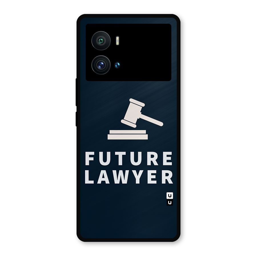Future Lawyer Metal Back Case for iQOO 9 Pro