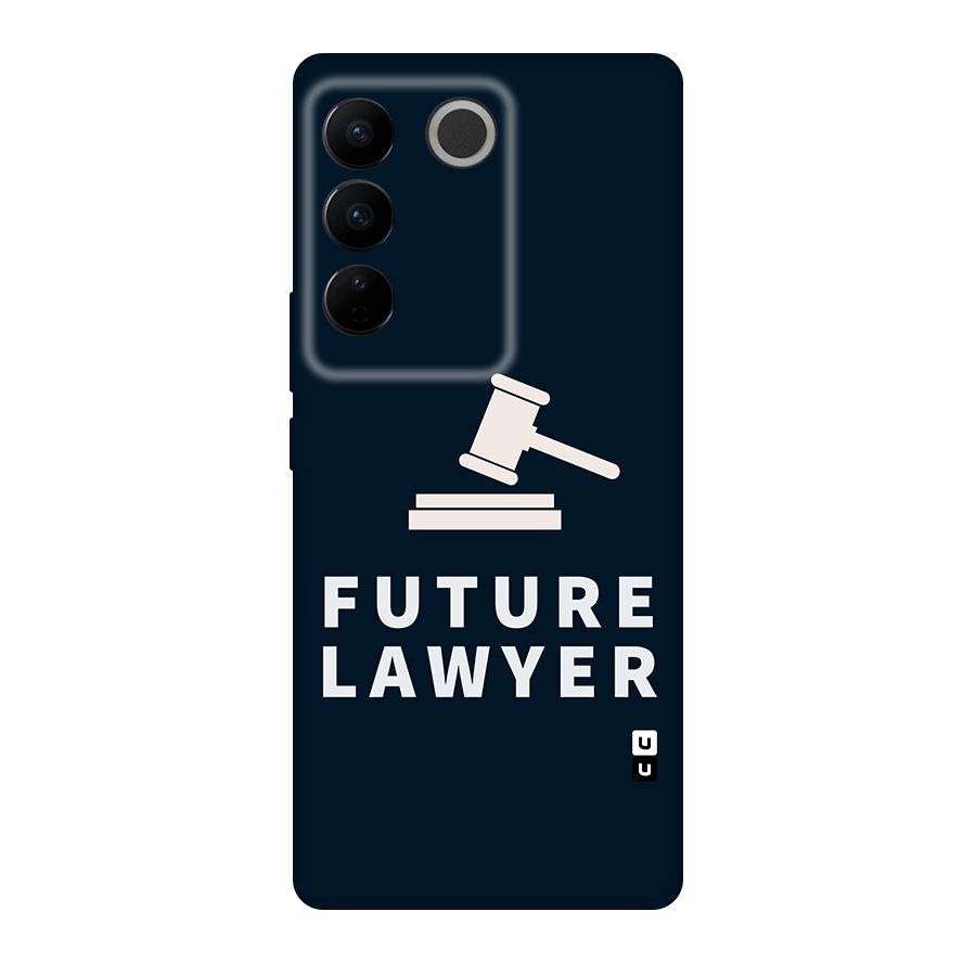 Future Lawyer Original Polycarbonate Back Case for Vivo V27