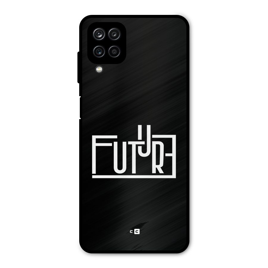 Future Type Metal Back Case for Galaxy A12