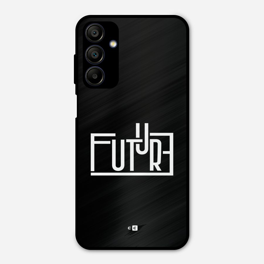 Future Type Metal Back Case for Galaxy A15 5G