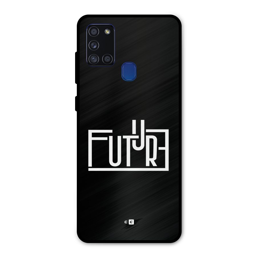 Future Type Metal Back Case for Galaxy A21s