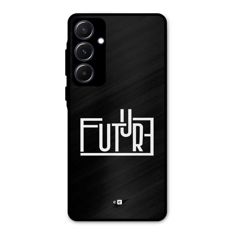 Future Type Metal Back Case for Galaxy A55