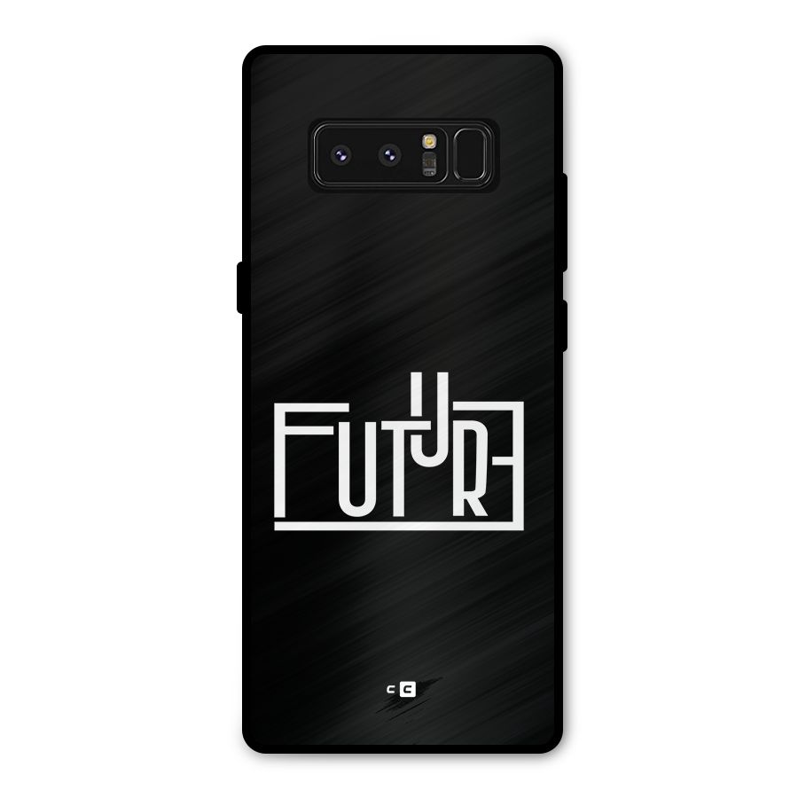 Future Type Metal Back Case for Galaxy Note 8