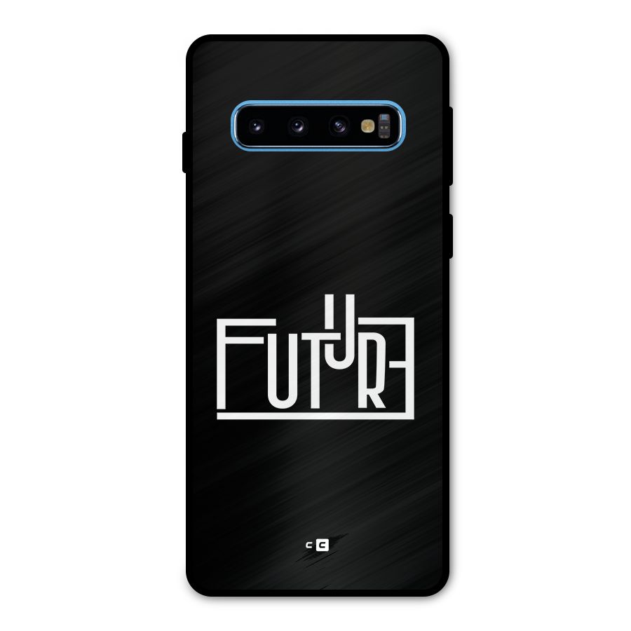 Future Type Metal Back Case for Galaxy S10