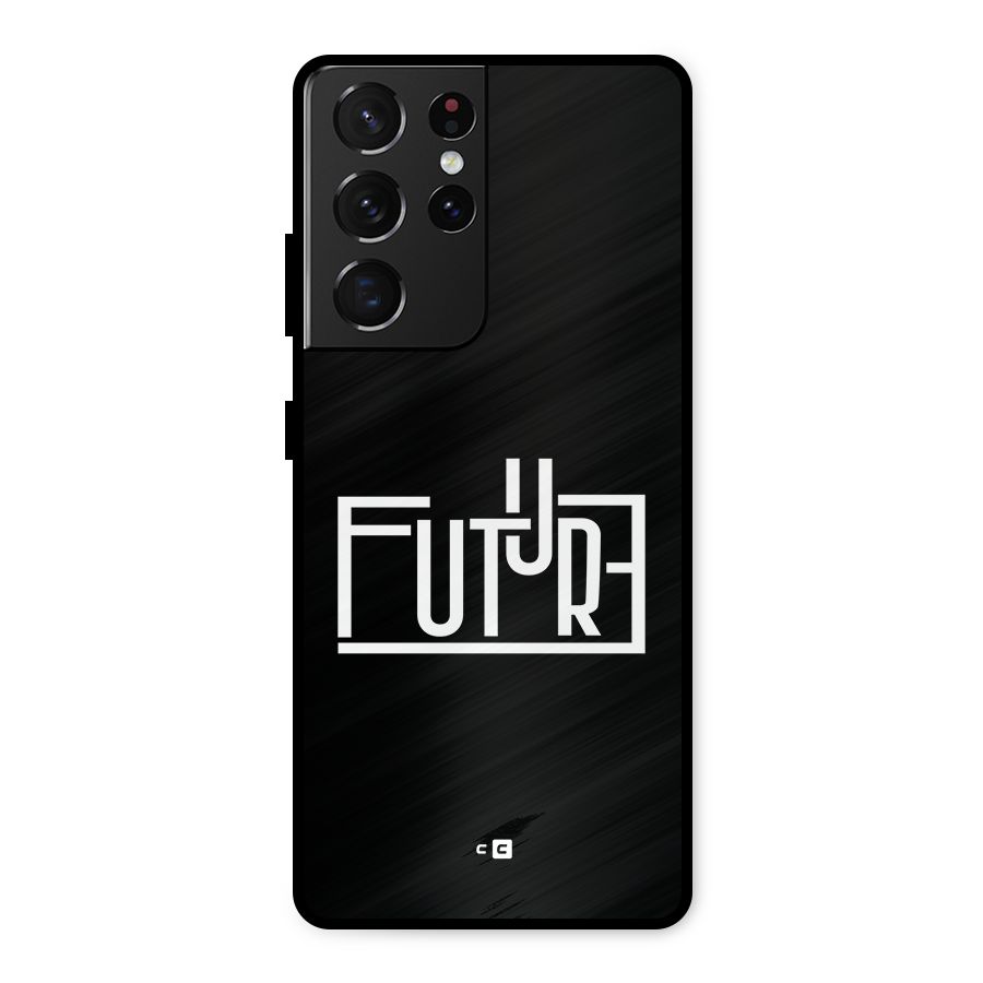 Future Type Metal Back Case for Galaxy S21 Ultra 5G