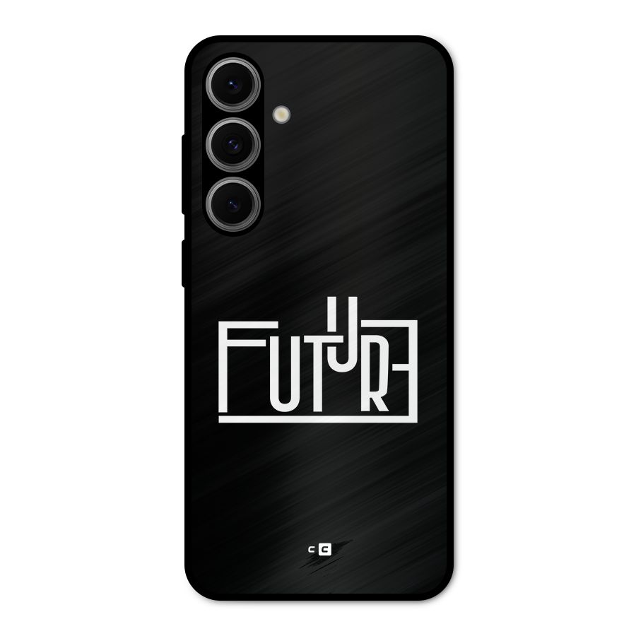 Future Type Metal Back Case for Galaxy S24 FE