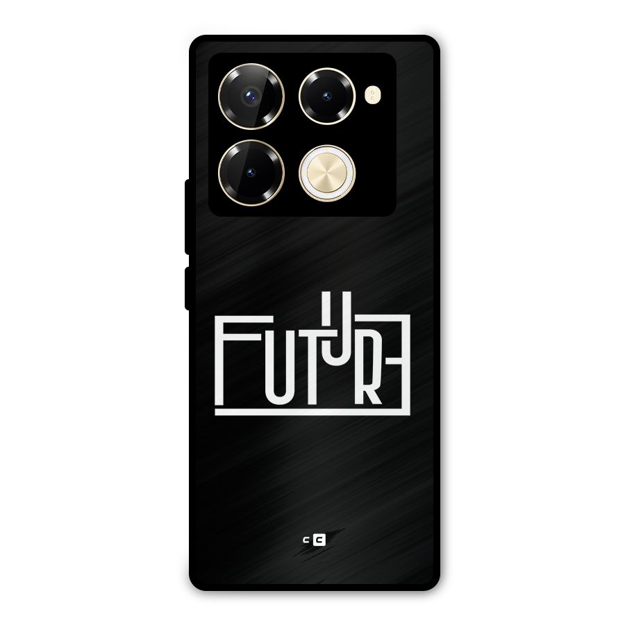 Future Type Metal Back Case for Infinix Note 40 Pro Plus