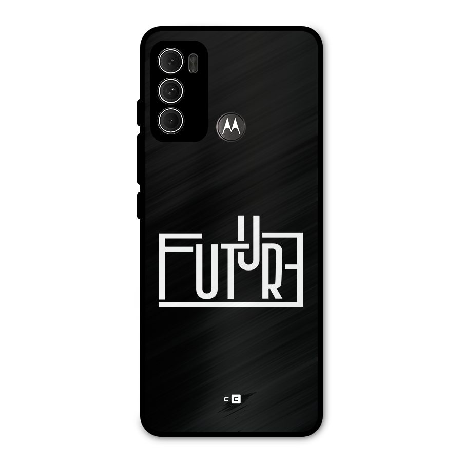 Future Type Metal Back Case for Moto G60