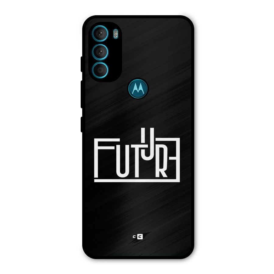 Future Type Metal Back Case for Moto G71 5G