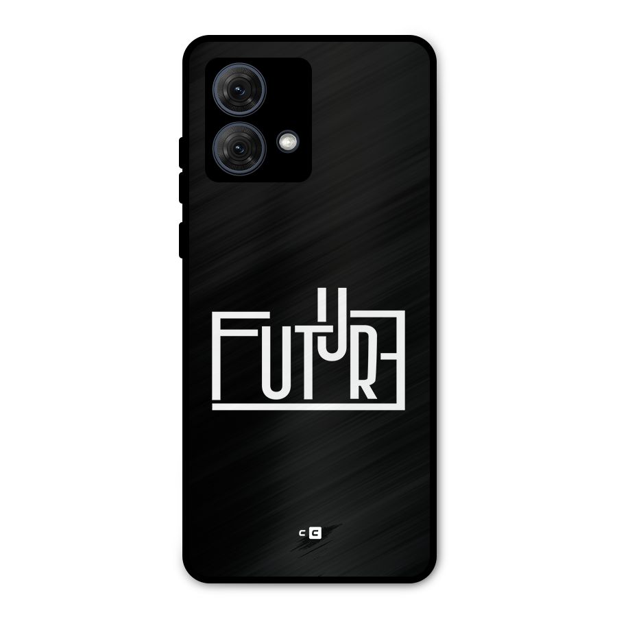 Future Type Metal Back Case for Moto G84