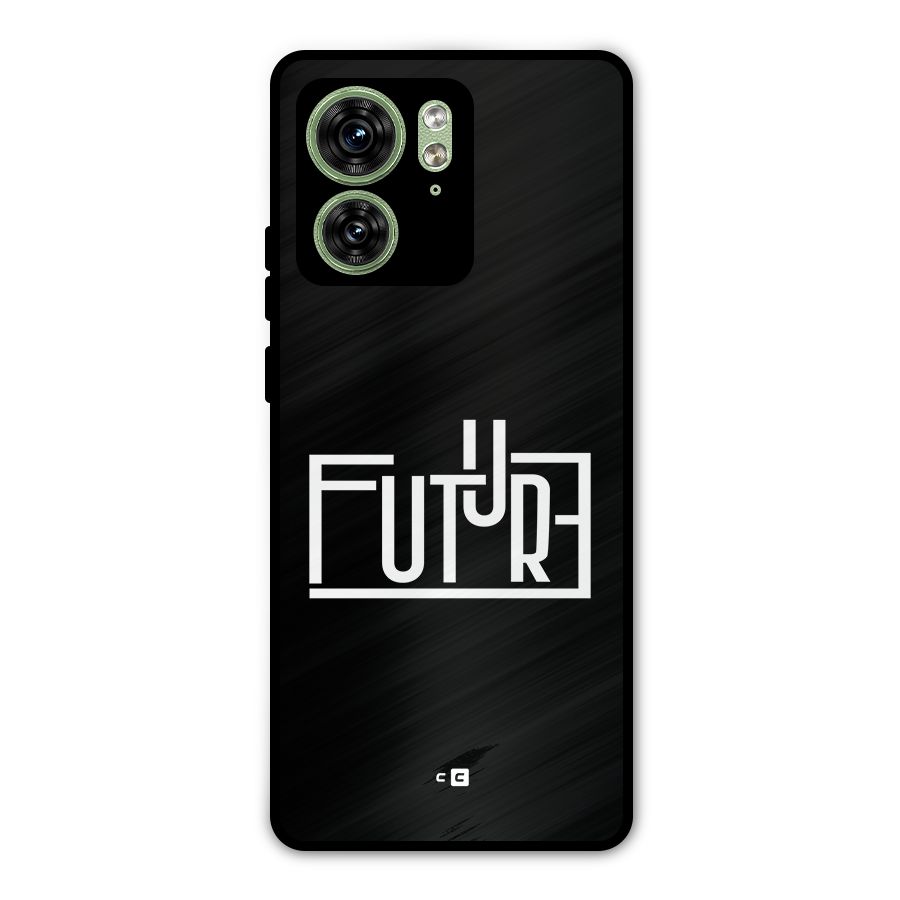 Future Type Metal Back Case for Motorola Edge 40 5G