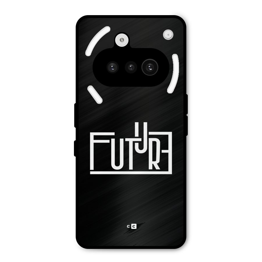 Future Type Metal Back Case for Nothing Phone 3a