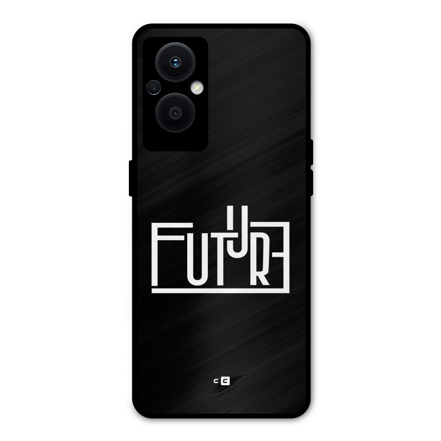 Future Type Metal Back Case for Oppo F21 Pro 5G