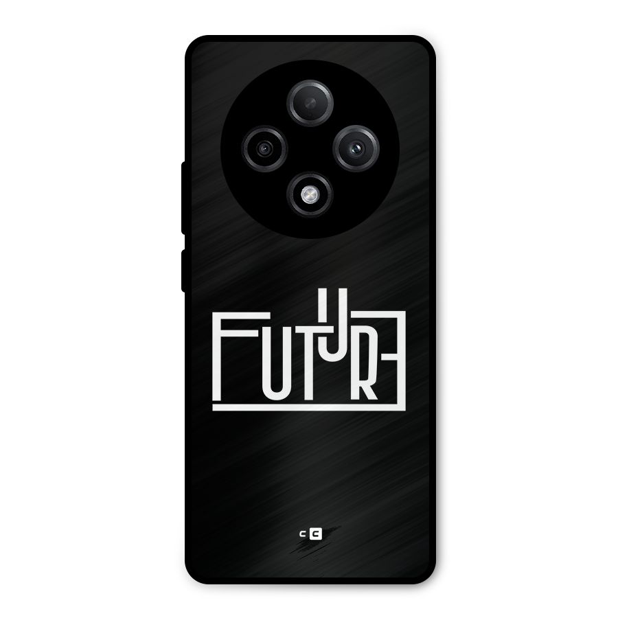 Future Type Metal Back Case for Oppo F27 Pro Plus