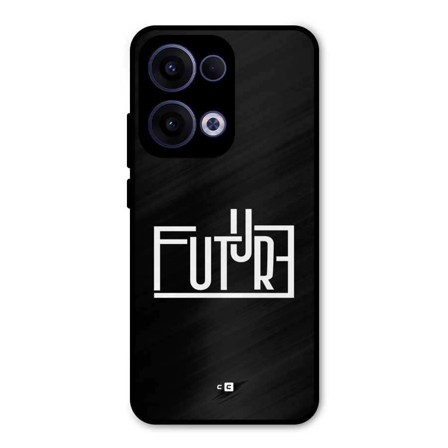 Future Type Metal Back Case for Oppo Reno13