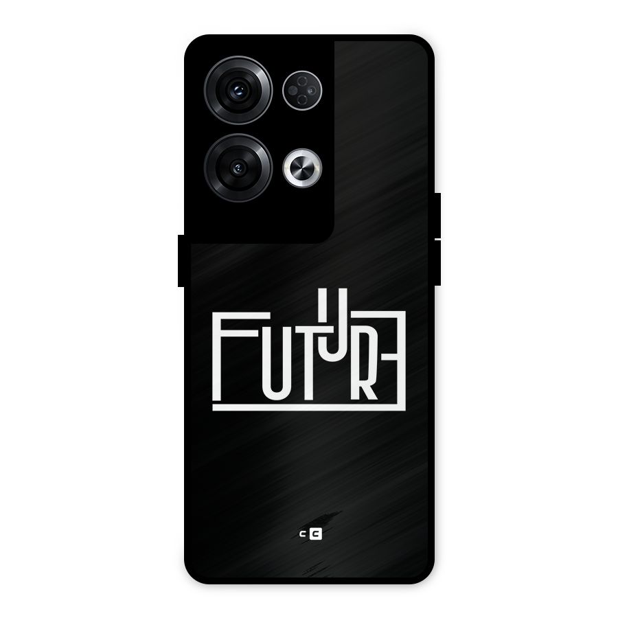 Future Type Metal Back Case for Oppo Reno8 Pro 5G