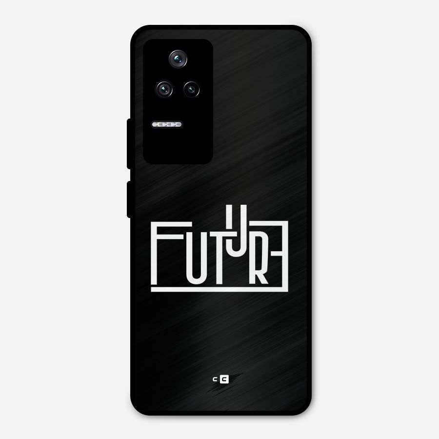 Future Type Metal Back Case for Poco F4 5G