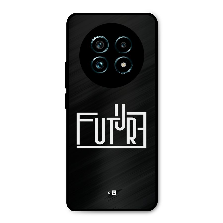 Future Type Metal Back Case for Realme 13 Pro Plus