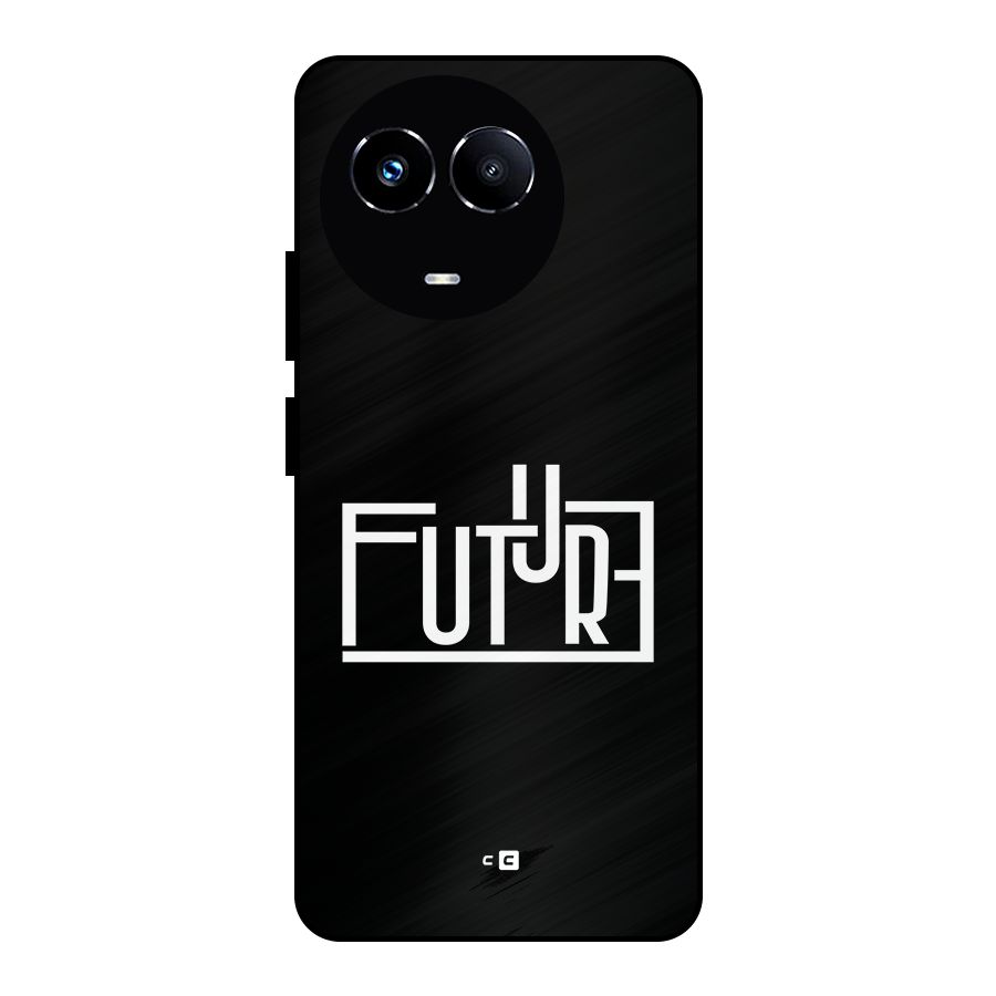 Future Type Metal Back Case for Realme Narzo 60X
