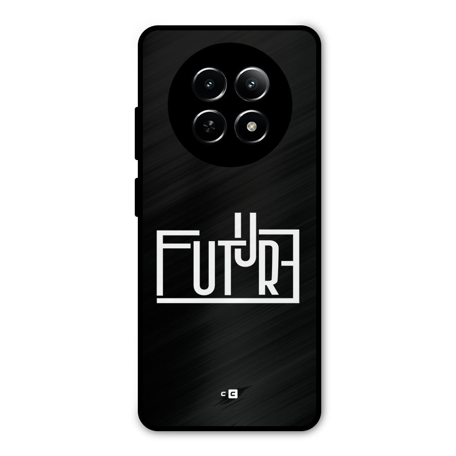 Future Type Metal Back Case for Realme Narzo 70x 5G