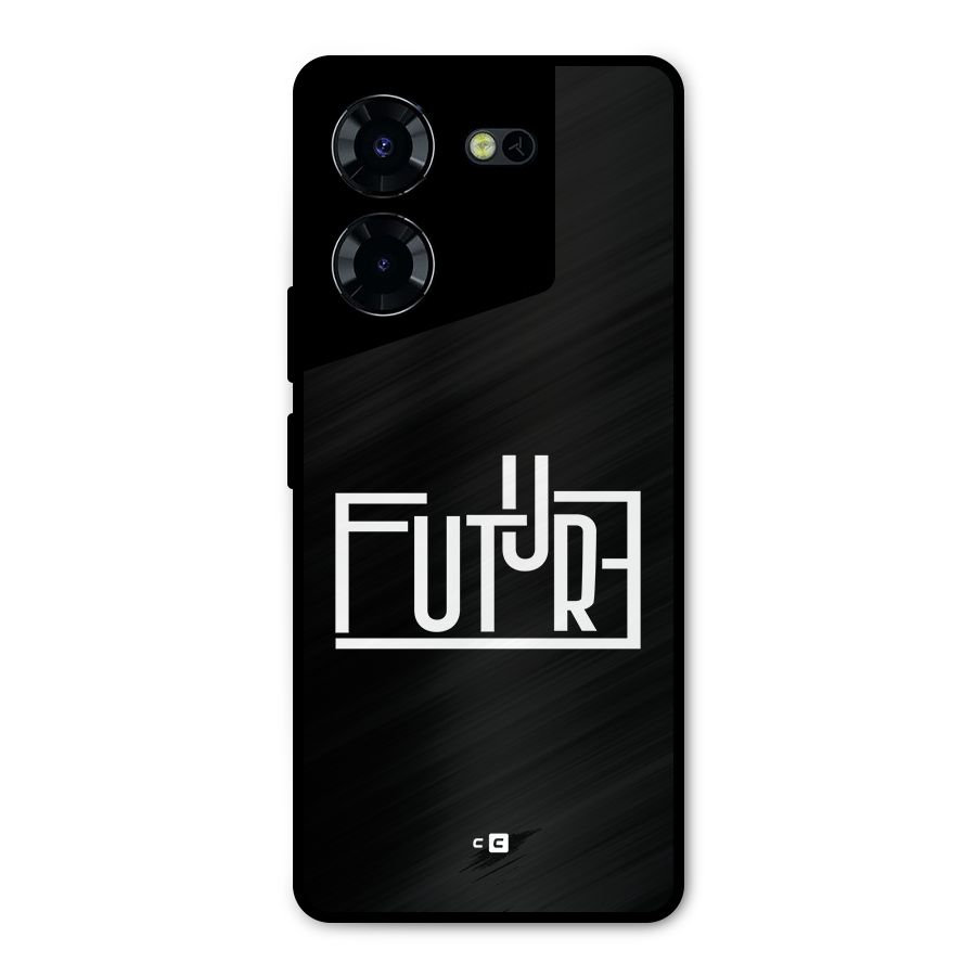 Future Type Metal Back Case for Tecno Pova 5 Pro 5G