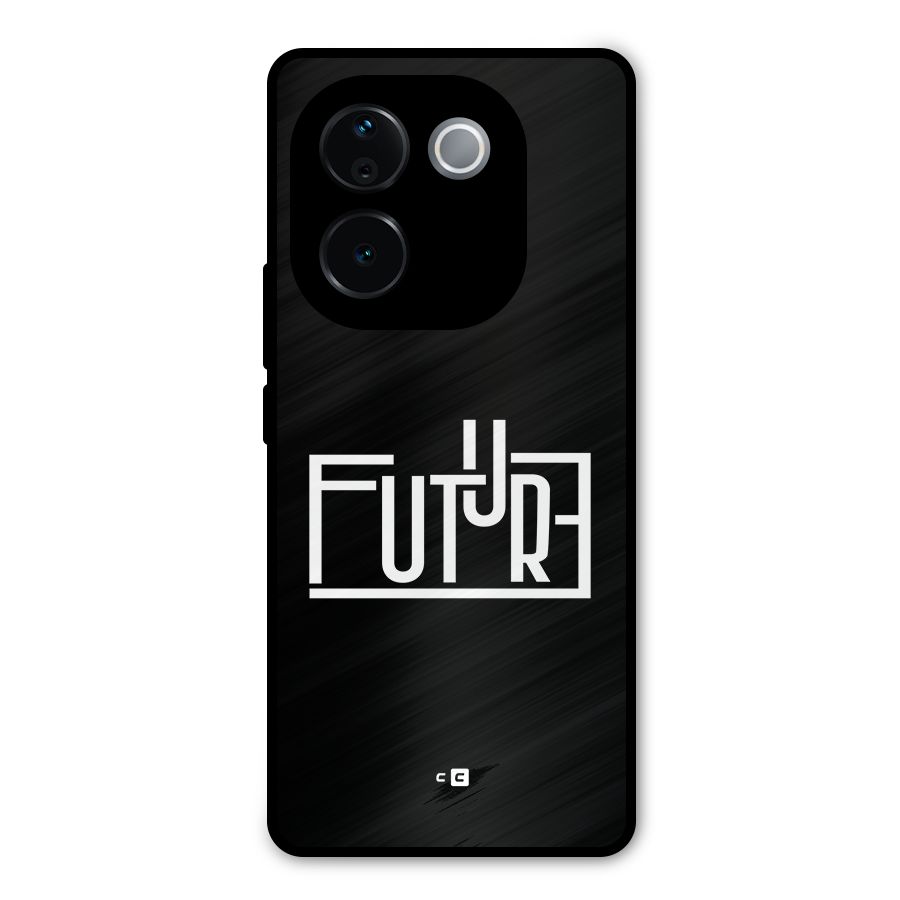 Future Type Metal Back Case for Vivo T3 Pro