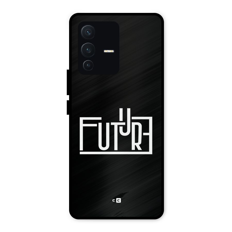Future Type Metal Back Case for Vivo V23 5G