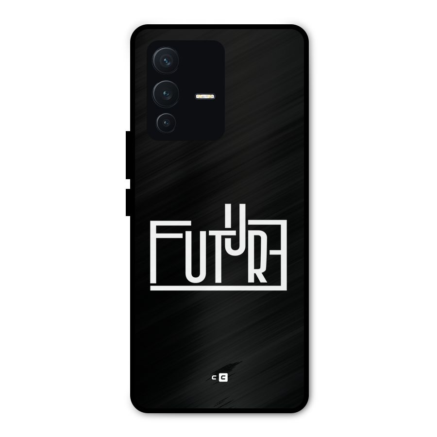 Future Type Metal Back Case for Vivo V23 Pro
