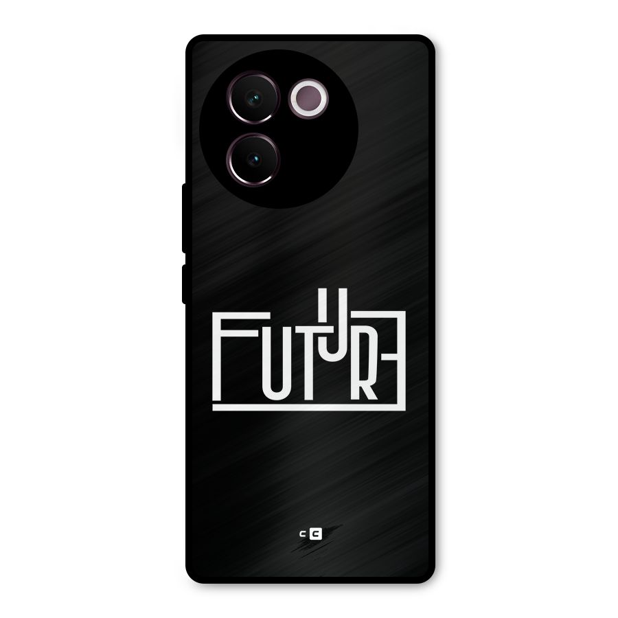 Future Type Metal Back Case for Vivo V30e