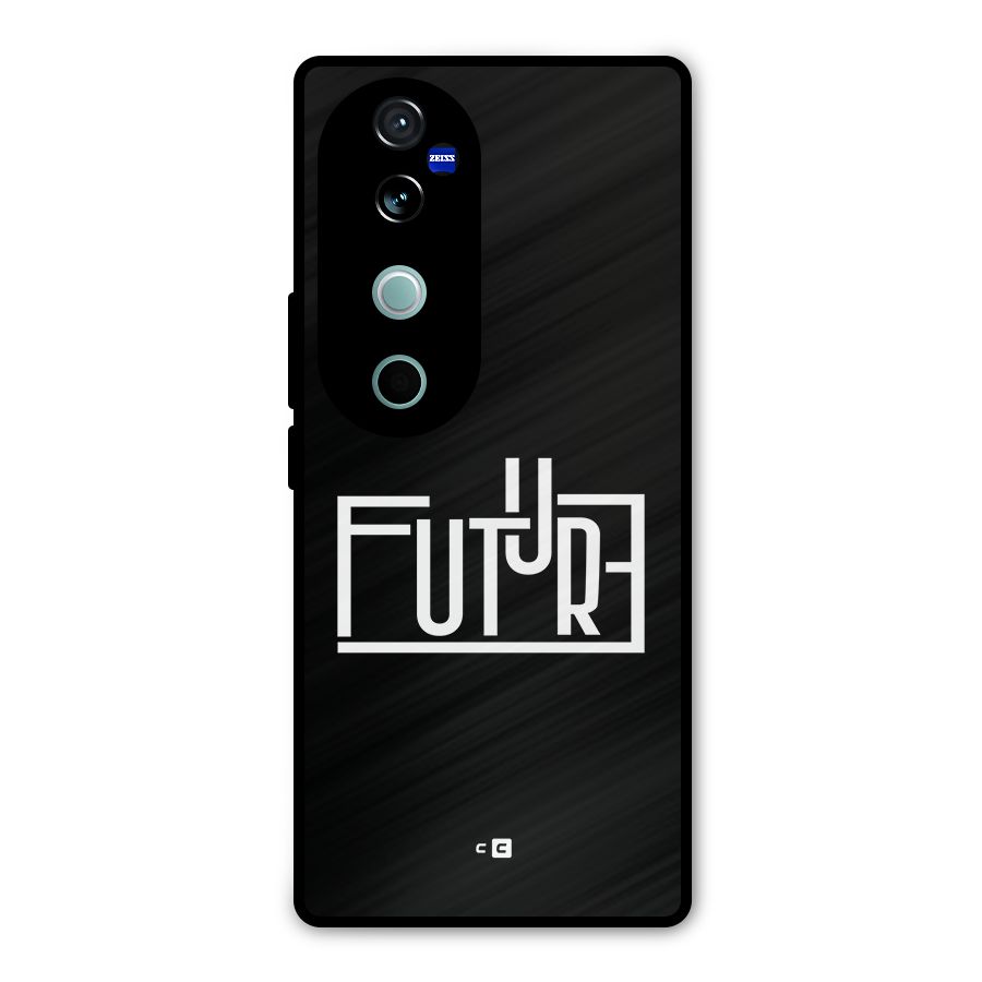 Future Type Metal Back Case for Vivo V40