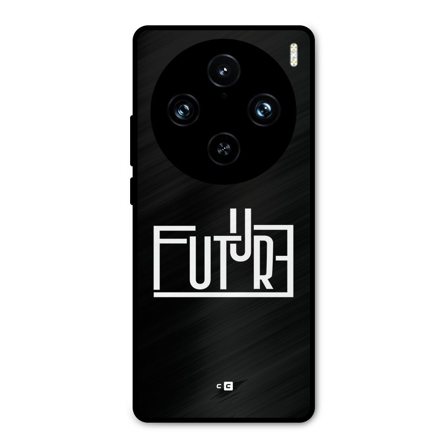 Future Type Metal Back Case for Vivo X100 Pro