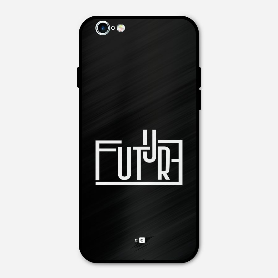 Future Type Metal Back Case for iPhone 6 6s