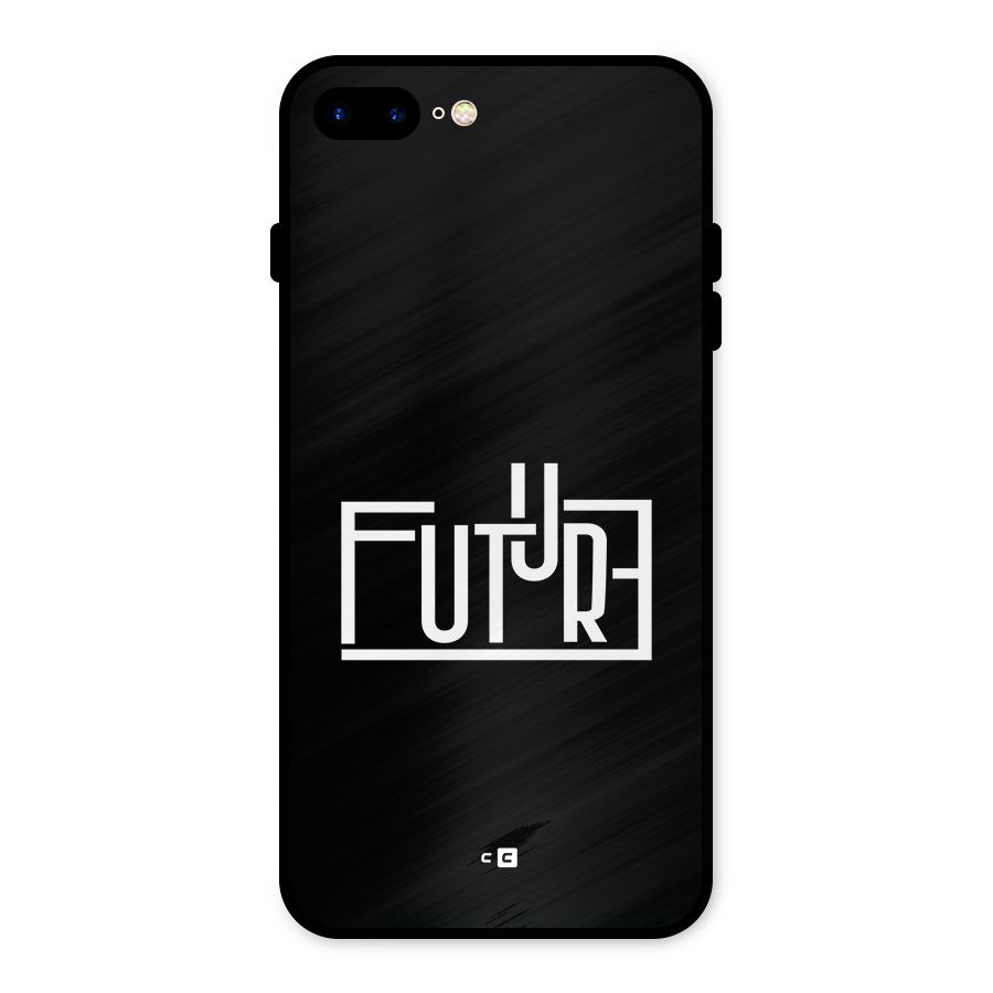 Future Type Metal Back Case for iPhone 8 Plus