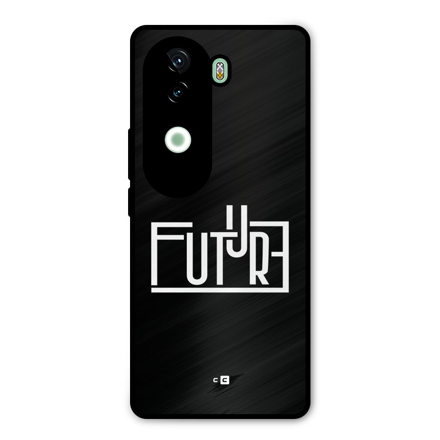 Future Type Metal Back Case for iQOO Z9s