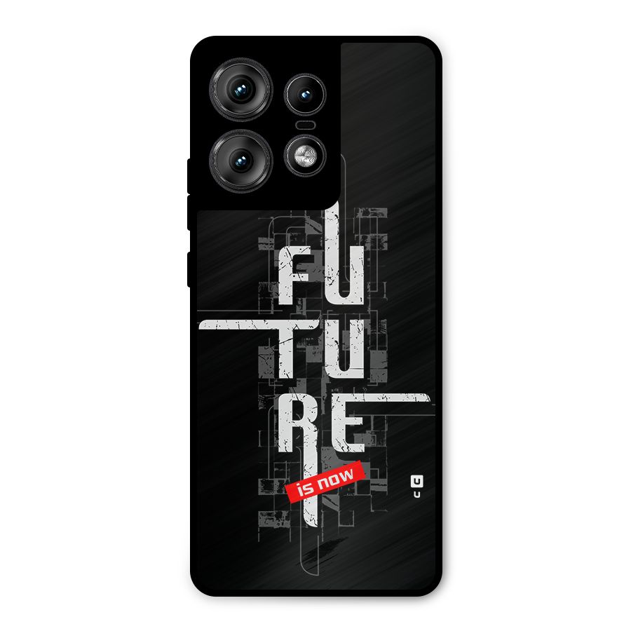 Future is Now Metal Back Case for Motorola Edge 50 Pro