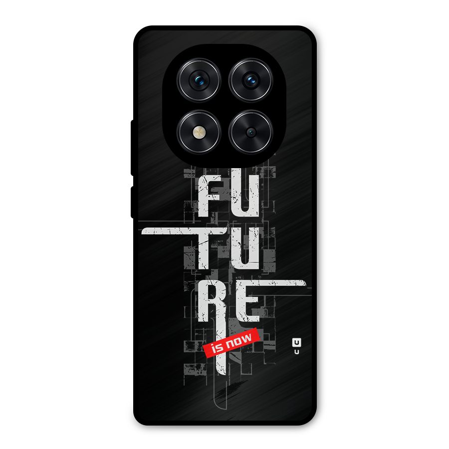 Future is Now Metal Back Case for Redmi Note 14 Pro 5G