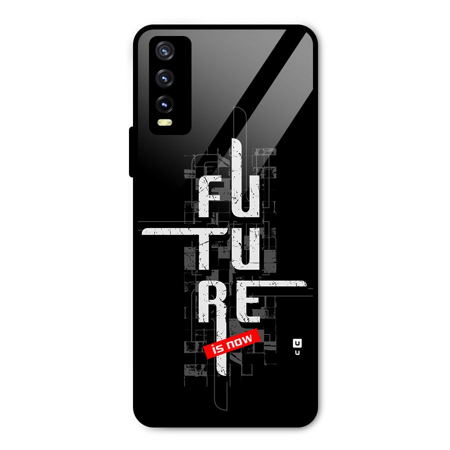 Future is Now Metal Back Case for Vivo Y20g