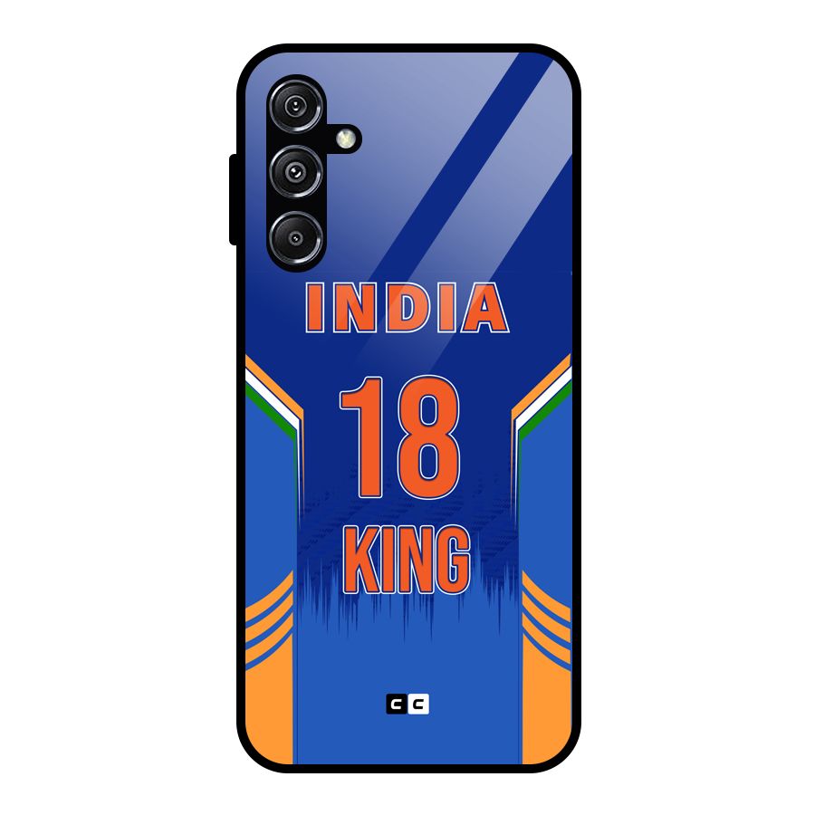 GOAT KING Glass Back Case for Galaxy M34 5G